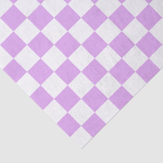 Classic light lavender checkerboard  薄葉紙 (詳細)