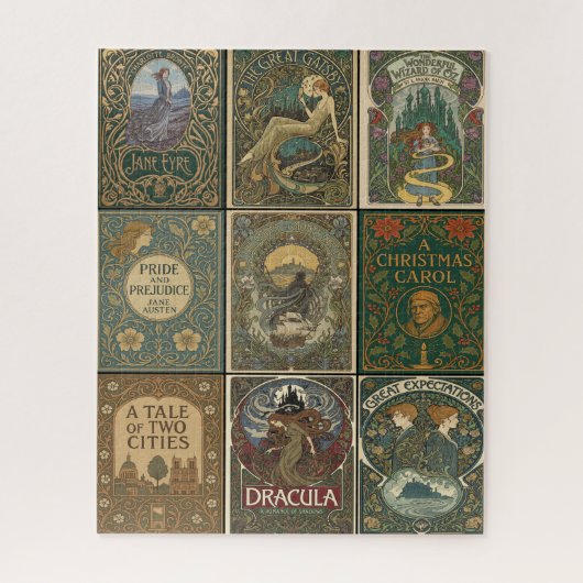 Classic Literature Puzzle ジグソーパズル (縦)
