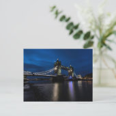 Classic London Tower Bridge Scenic View Postcard ポストカード (スタンド正面)