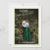 Classic Luxury Sophisticated Photo Couple Wedding (正面)