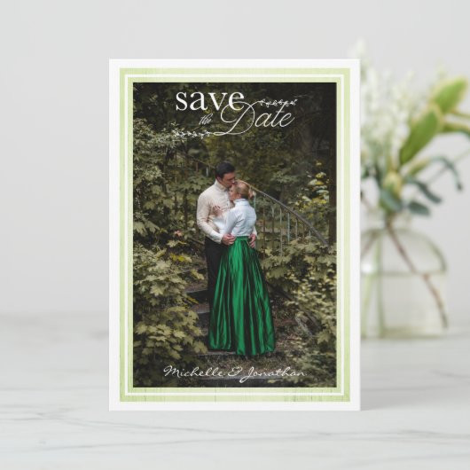 Classic Luxury Sophisticated Photo Couple Wedding (スタンド正面)