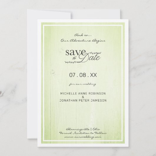 Classic Luxury Sophisticated Photo Couple Wedding (裏面)