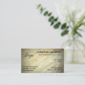 Classic Marble Logo Business Cards 名刺 (スタンド正面)