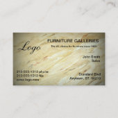 Classic Marble Logo Business Cards 名刺 (正面)
