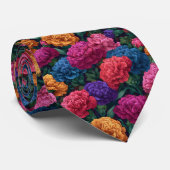 Classic Men Gifts Carnation Flower ネクタイ (ロール)