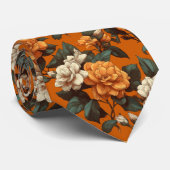 Classic Mens Fashion Gardenias ネクタイ (ロール)