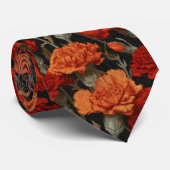 Classic Menswear Ties Carnation Floral ネクタイ (ロール)