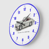 Classic Mercedes-Benz Acrylic Wall Clock ラージ壁時計 (傾斜)