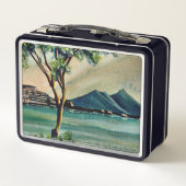 Classic Metal Lunch Box - Bay Of Naples, Italy メタルランチボックス (裏面)