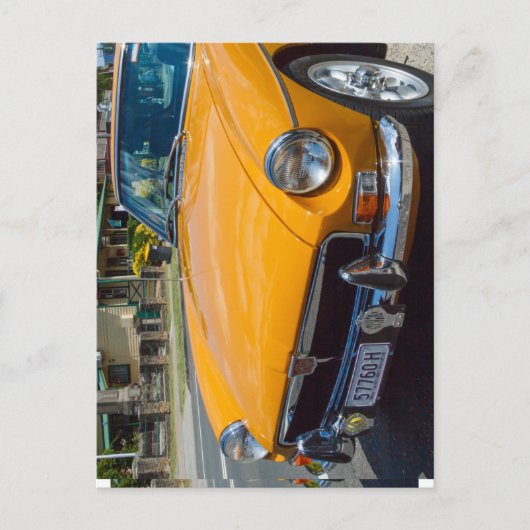 Classic MGB GT Roadster Postcard ポストカード (正面)