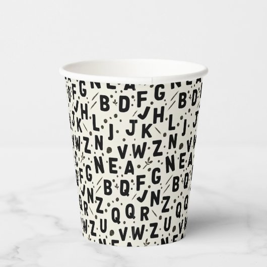 Classic Midnight Scholar Pattern 紙コップ (右)