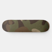 Classic Military Camo Pattern スケートボード (横)