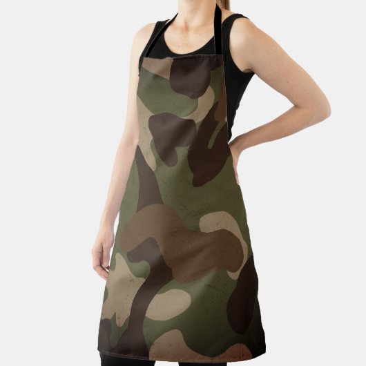 Classic Military Camouflage Pattern エプロン (インサイチュ)