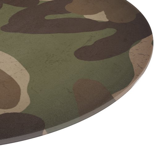 Classic Military Camouflage Pattern カッティングボード (角)
