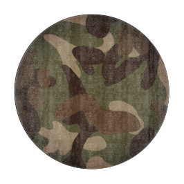 Classic Military Camouflage Pattern カッティングボード