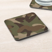 Classic Military Camouflage Pattern コースター (左側)