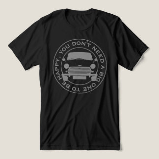 Classic Mini Car original 1960's tag line. トライブレンドＴシャツ
