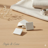 Classic Minimalist Off-White Button for All Outfit 缶バッジ