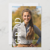 Classic Modern Minimal Grad 案内状 (正面)