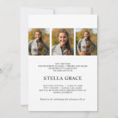 Classic Modern Minimal Grad 案内状 (裏面)