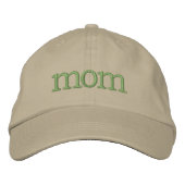 Classic "MOM" Embroidered Ball Cap 刺繍入りキャップ (正面)