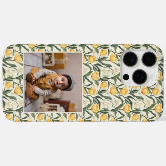 Classic Moms Day Gifts Tulip Custom  Case-Mate iPhoneケース (裏面 (横))