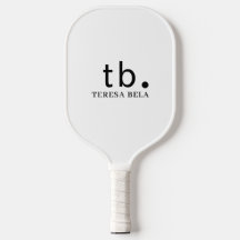 Classic Monogram | Elegant Minimal Black & White