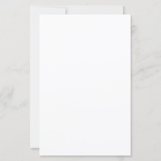 Classic Monogram Elegant Wedding Menu (裏面)