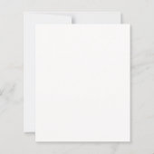 Classic Monogram Off White QR Code Wedding (裏面)