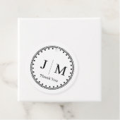 Classic Monogram Wedding Border line フェイバータグ (インサイチュ)