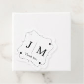 Classic Monogram Wedding Border line フェイバータグ (インサイチュ)
