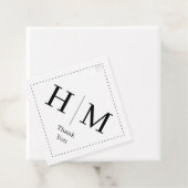 Classic Monogram Wedding Border line フェイバータグ (インサイチュ)