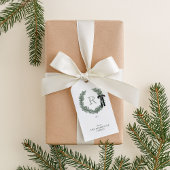 Classic Monogram Wreath Crest ギフトタグ