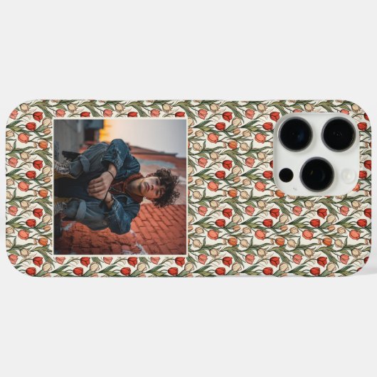 Classic Mother Gift Tulip Photo  Case-Mate iPhoneケース (裏面 (横))