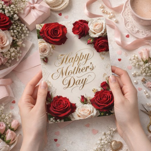 Classic Mother’s Day Floral Design シーズンカード