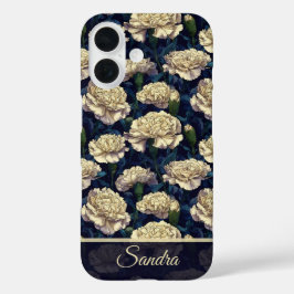 Classic Mothers Day Gift Carnation Custom iPhone 16ケース