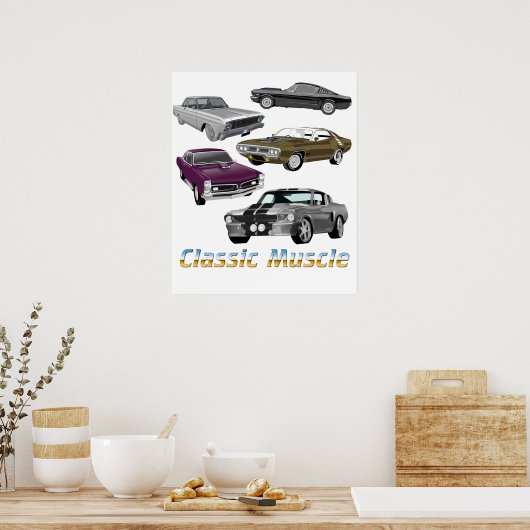 classic mucle ポスター (キッチン)