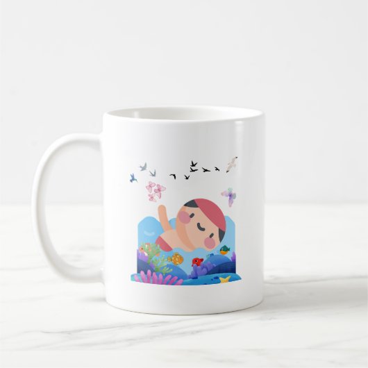 Classic Mug, 11 oz コーヒーマグカップ (左)