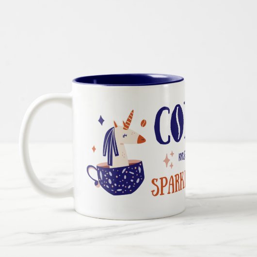 Classic Mug, 11 oz ツートーンマグカップ (左)