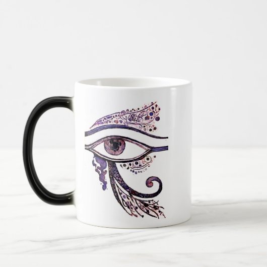 Classic Mug, 11 oz (eye designed) モーフィングマグカップ (左)