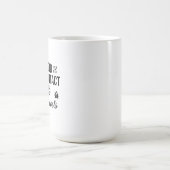 Classic Mug 15 oz - コンタクト回避のコストのお茶 コーヒーマグカップ (中央)