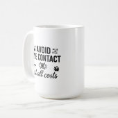 Classic Mug 15 oz - コンタクト回避のコストのお茶 コーヒーマグカップ (正面左)