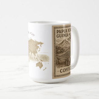 Classic Mug, 325 ml - Coffee & Papua New Guinea コーヒーマグカップ