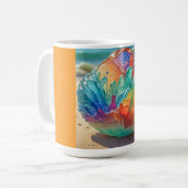 Classic Mug (Beach Glass-2) コーヒーマグカップ (正面左)