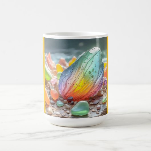 Classic Mug (beach Glass-5) コーヒーマグカップ (中央)
