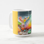 Classic Mug (beach Glass-5) コーヒーマグカップ (正面左)