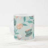 Classic mug design  フロストグラスマグカップ (正面左)