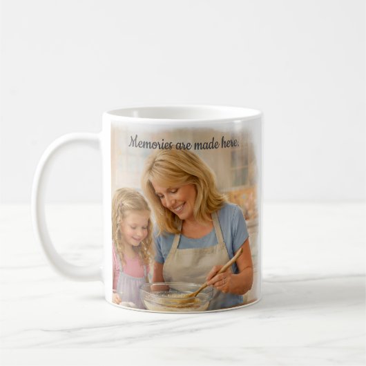 Classic Mug, Grandma Love/ Memories Are Made Here コーヒーマグカップ (左)