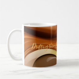 Classic mug in stylish abstract graphic コーヒーマグカップ
