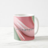 Classic mug in stylish abstract graphic コーヒーマグカップ (正面右)